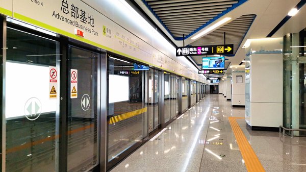 南寧軌道交通4號線后通段今日開通，方大護航邕城金秋出行！